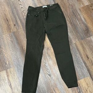 Sonoma Dark Green Skinny Pants